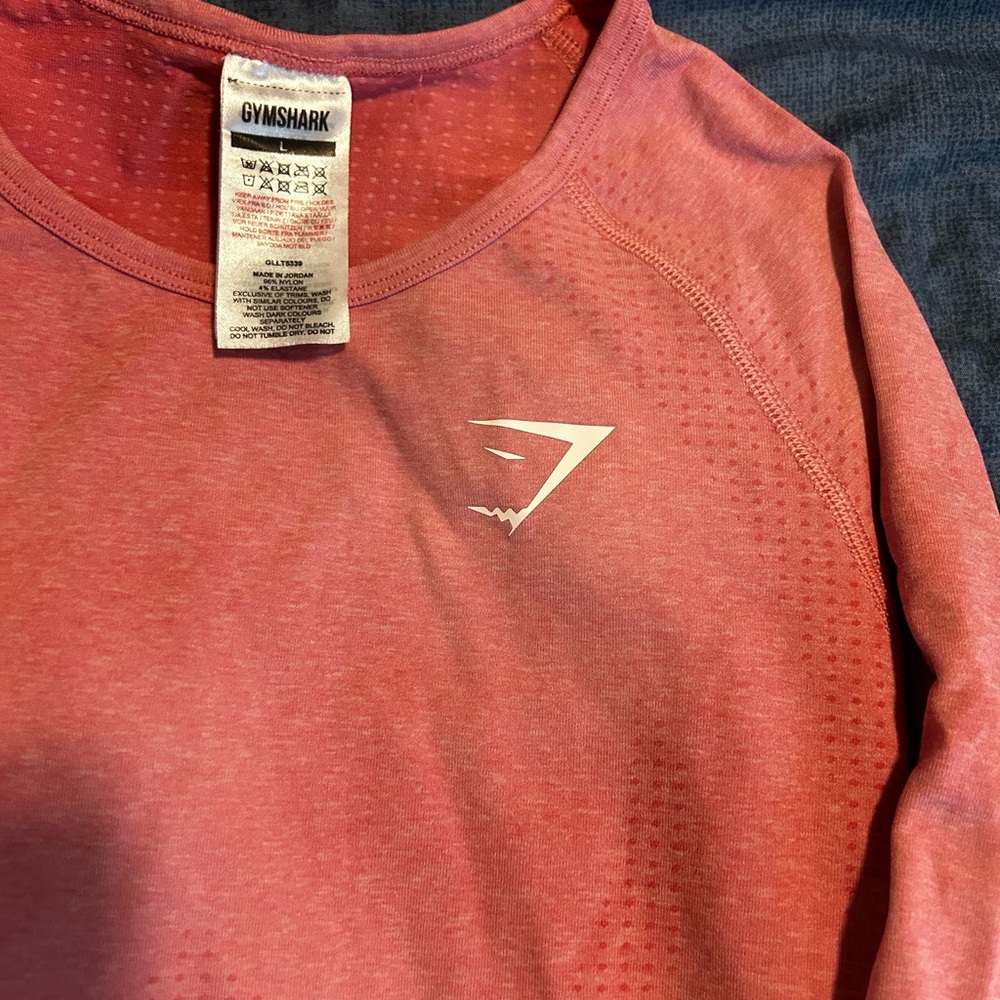 Gymshark Pink Long Sleeve Tee